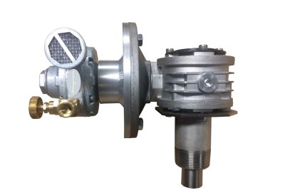 GEAR DRIVE AGITATOR FOR DRUMS WITH BUILT IN AGITATORS
